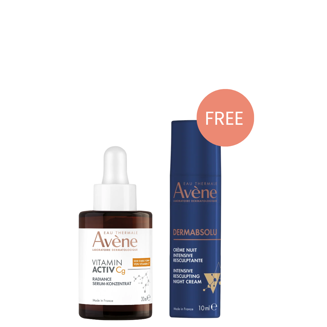 Buy Vitamin Activ Cg Radiance Correcting Serum 30 ML & Get Free Gift - DermAbsolu Intensive Resculpting Night Cream 10mL